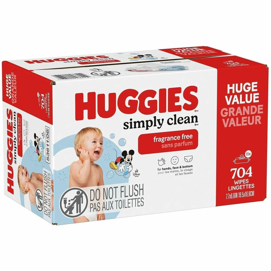 Picture of Huggies SimplyClean Frag-Free Wipes