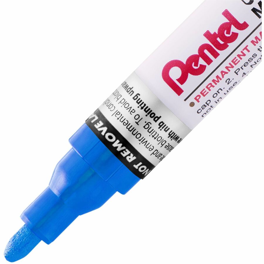 Pentel Paint Marker, Medium Point, Bullet Tip, Blue Ink