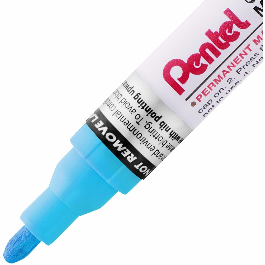 Pentel Paint Marker, Medium Point, Bullet Tip, Sky Blue Ink