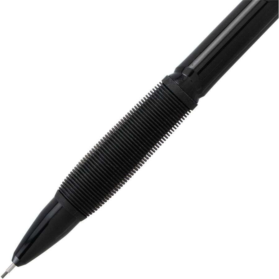 Pentel Twist-Erase GT (0.7mm) Retractable 1-Click Mechanical Pencil, Transparent Black Barrel