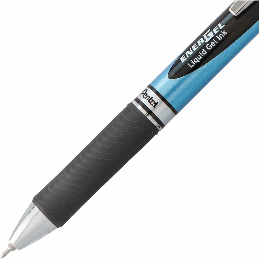 Pentel EnerGel Retractable Liquid Gel Pen, (0.5mm) Needle Tip, Black Ink