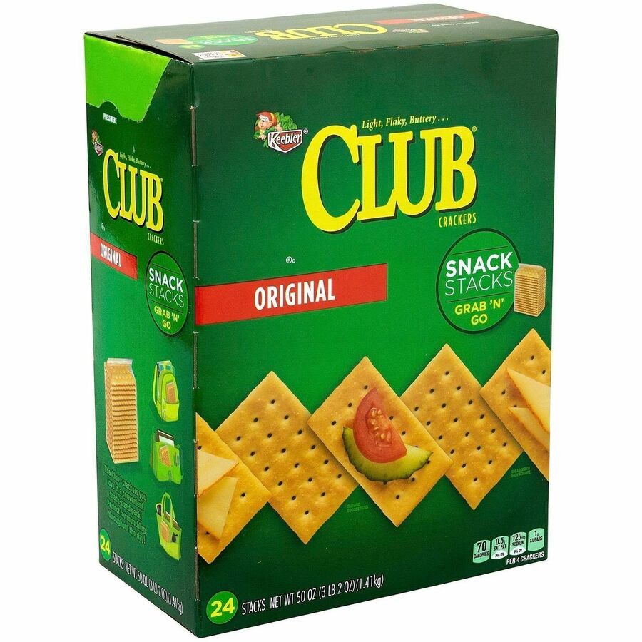 Green Rabbit Keebler Club Crackers Snack Stacks