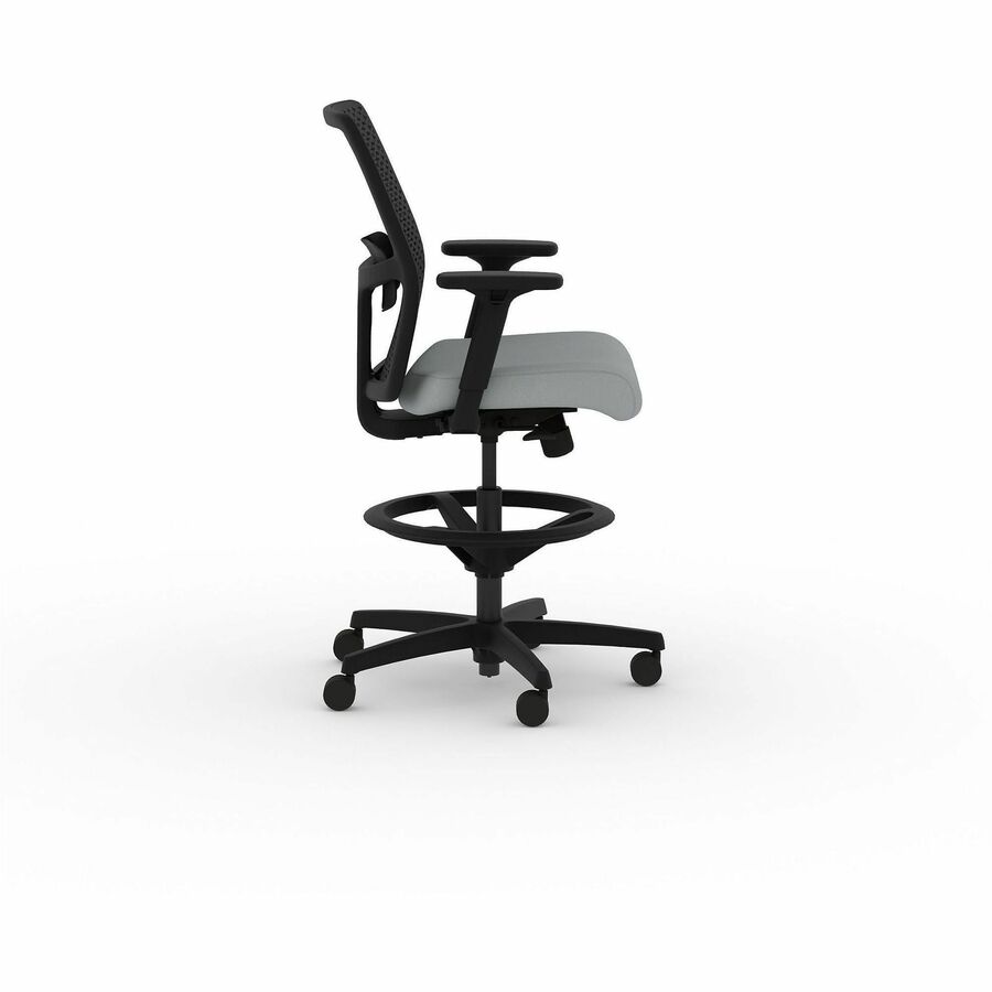 Picture of Ignition 2.0 Sitting Stool, low back, charcoal back, gray seat, pneumatic height adjustment, EA
