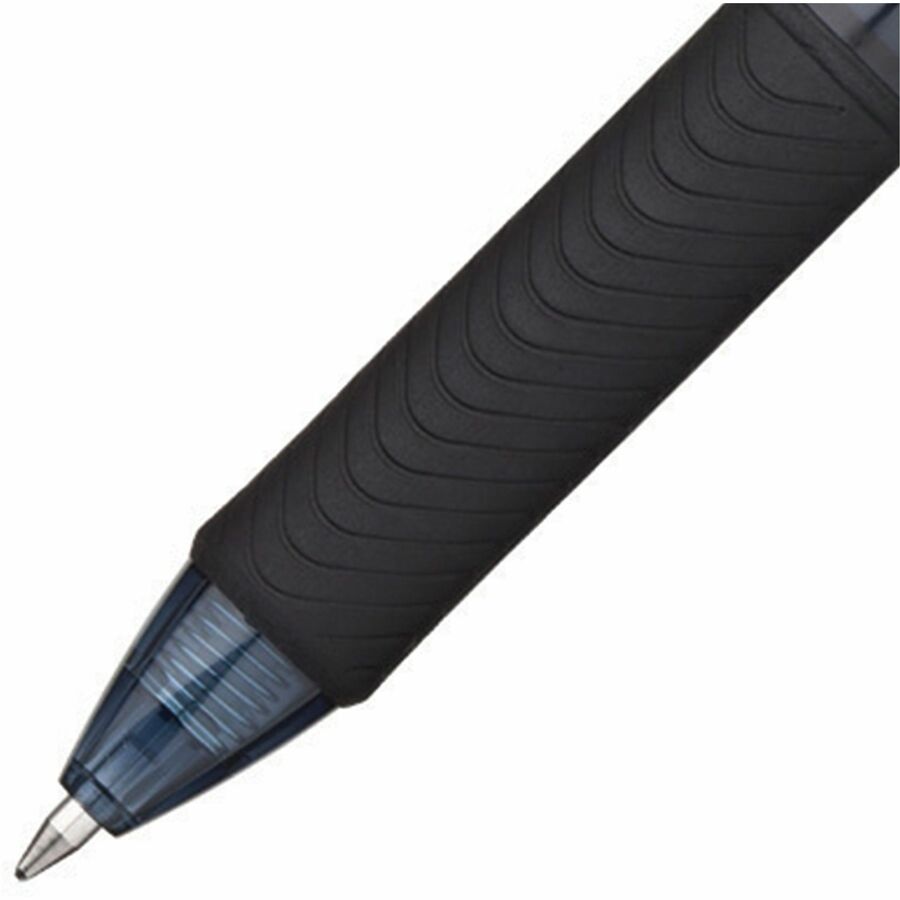 Pentel EnerGel-X Retractable Gel Roller, (1.0mm) Metal Tip, Black Ink