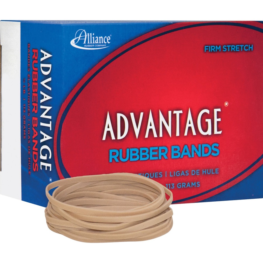 Alliance Rubber SuperSize Bands - Size: Large - 12 Length x 0.3 Width -  Reusable, Heavy Duty, Environmentally Friendly, Elastic, Strong,  Stretchable - 18 / Pack - Latex - Red