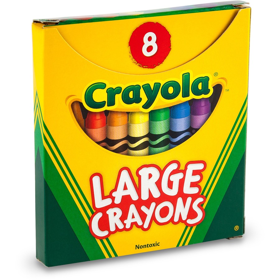 2 Crayola Glitter Crayons 8 Pack 