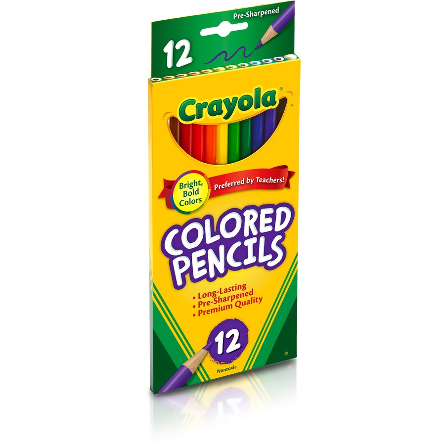 Crayola Colored Pencils, Bulk Classpack, Classroom Supplies, 12 Colors may  vary, 240 Count, Standard 