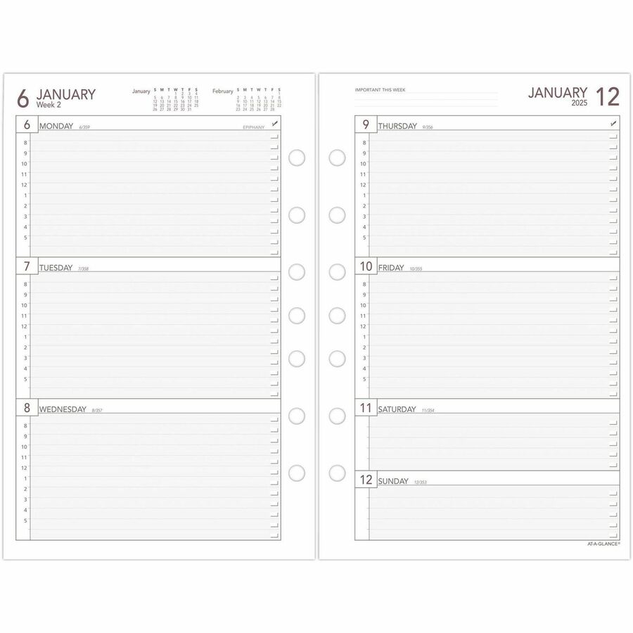 Day Runner Planner Refills 2025