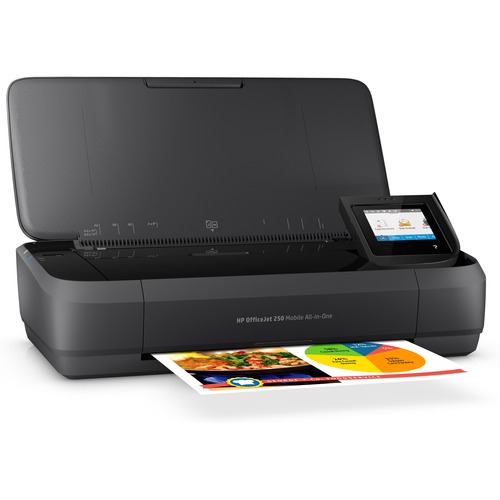 HP OfficeJet 250 Mobile All-in-One Printer, Copy/Fax/Print/Scan