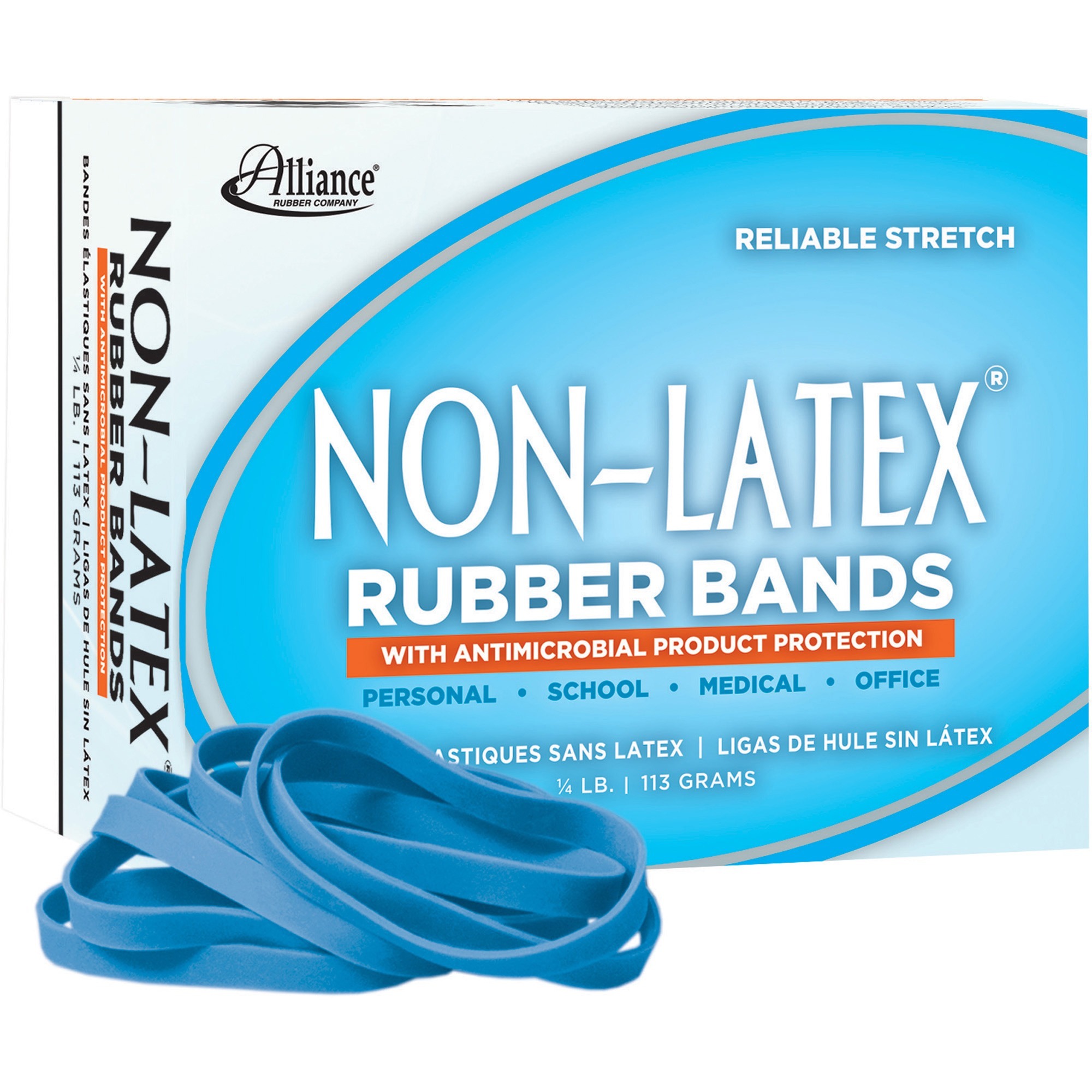 NonLatex Rubber Bands with Antimicrobial Product Protection Christie