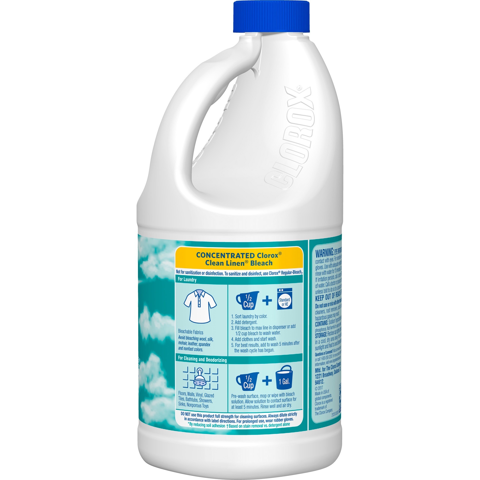 CLO30772EACH Clorox® Clorox Scented Bleach Concentrate Liquid 64