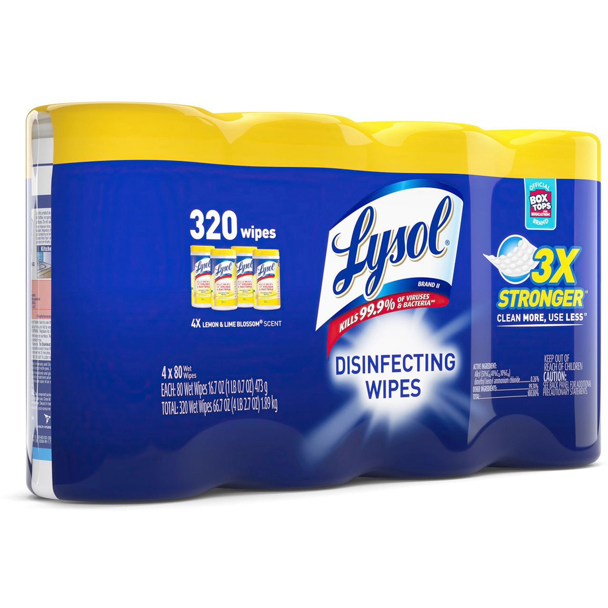 Lysol 4pack Disinfecting Wipes Parker's Workplace Solutions