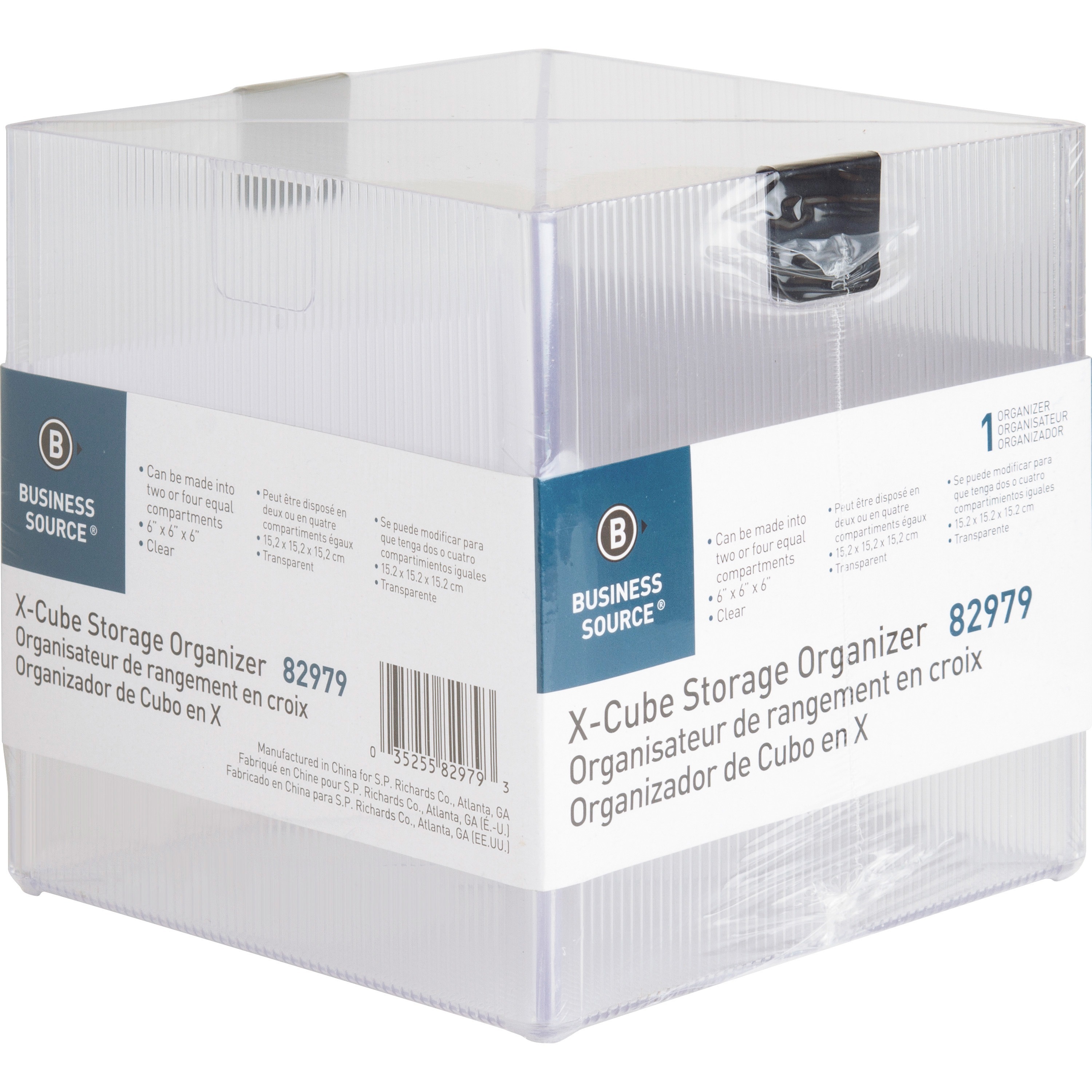 Business Source XCube Storage Organizer Warren's Office Supplies