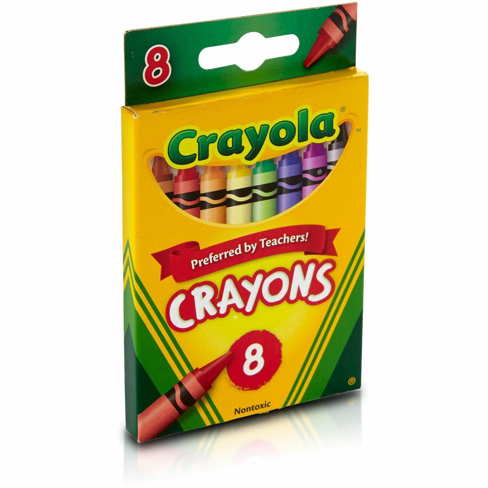 CYO523008 Crayola® Classic Color Crayons, Peggable Retail Pack