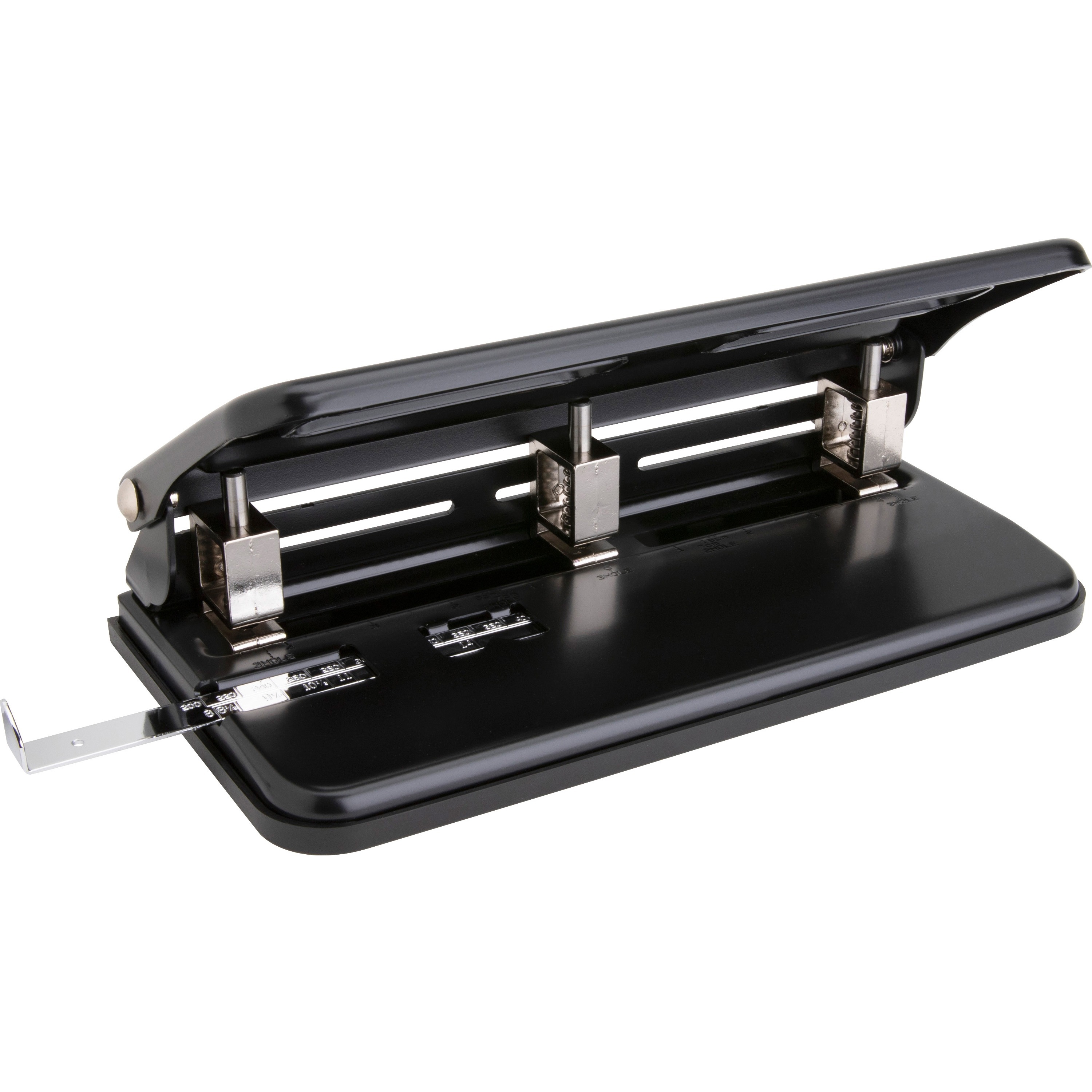 Business Source Heavy-duty 3-hole Punch
