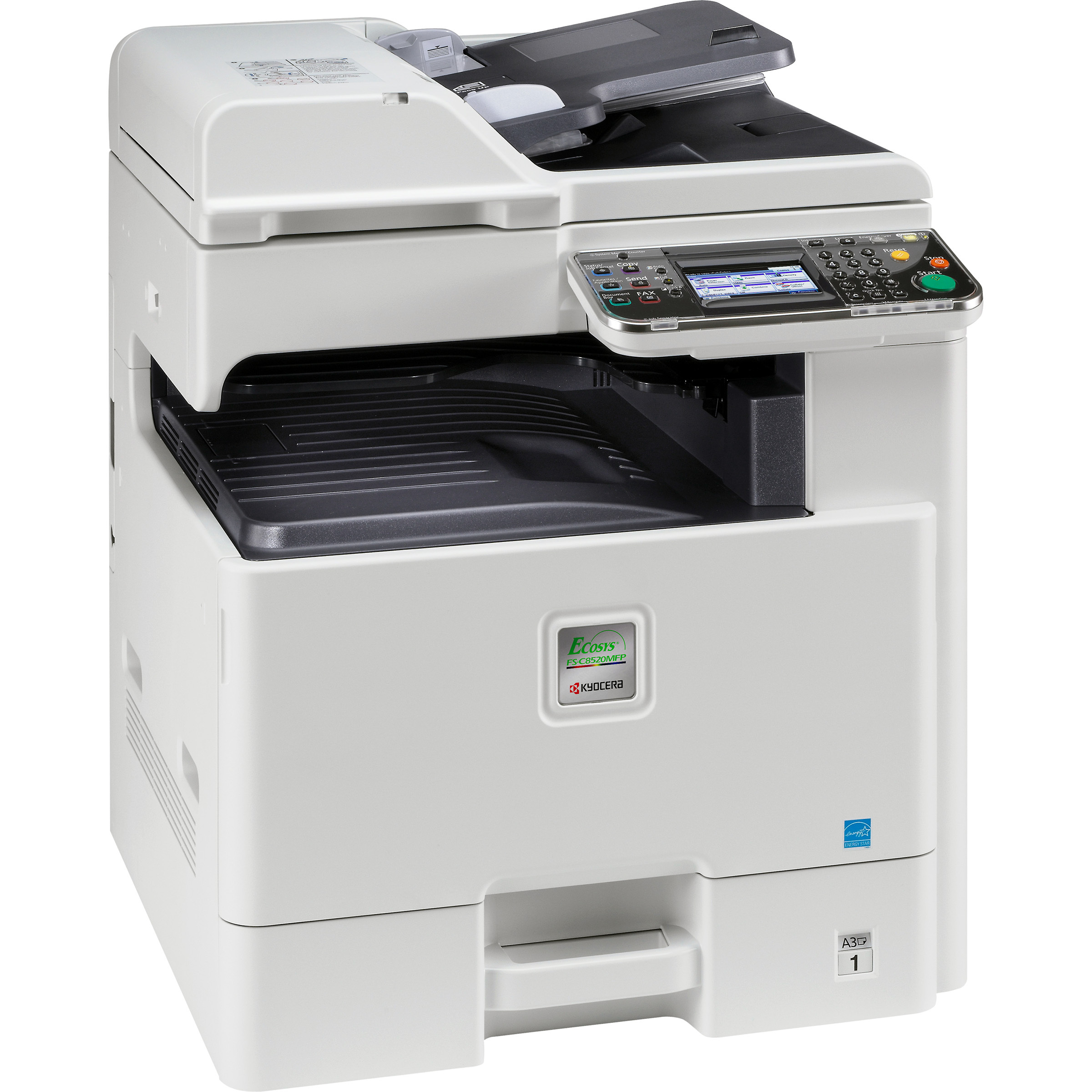 Kyocera Ecosys FSC8520MFP Laser Multifunction Printer Colour Plain