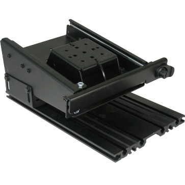 Havis C-MD-301 computer mount motion device slide rail system for secure equipment positioning — right view