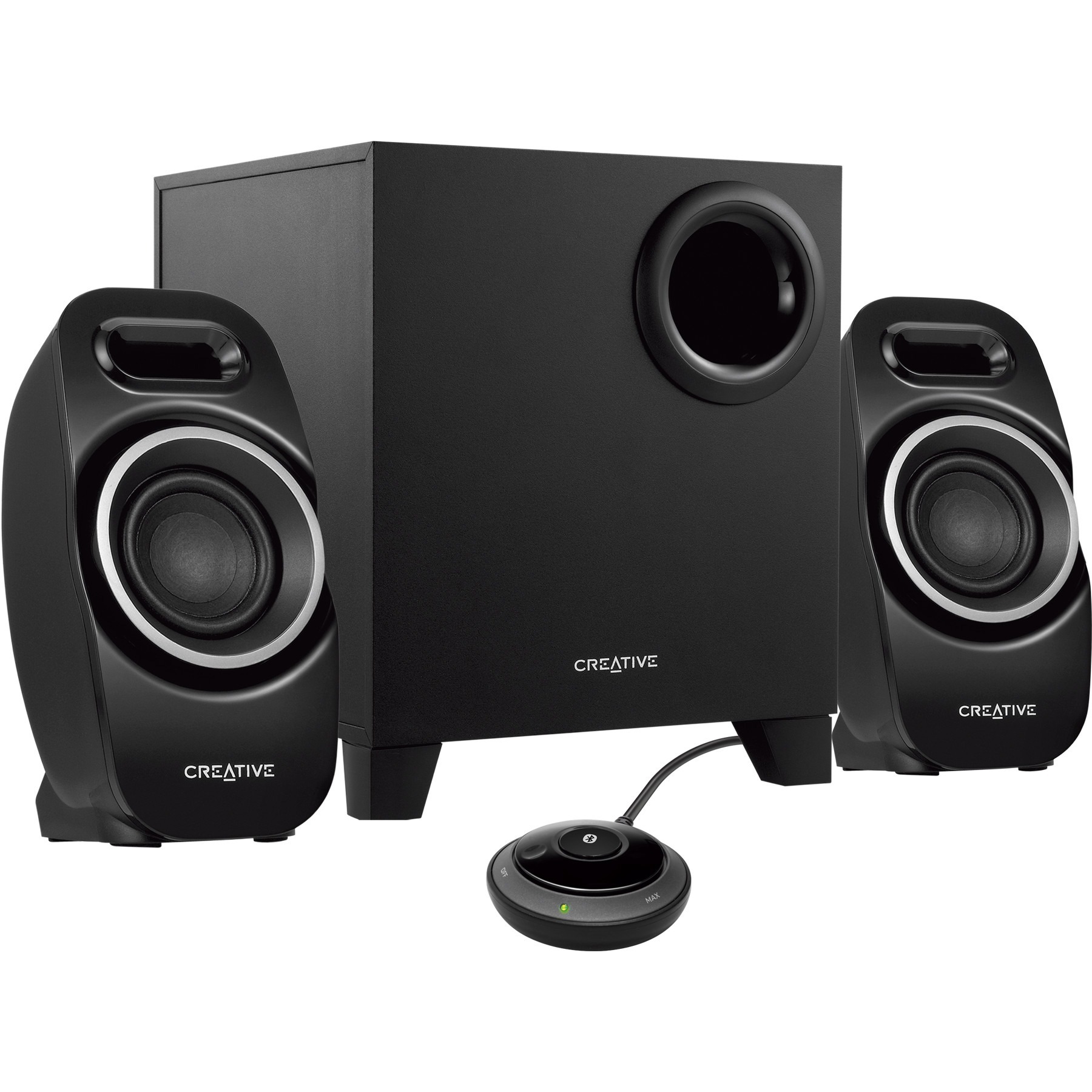 Creative T3250 2.1 Bluetooth Speaker System - Black - CareTek ...