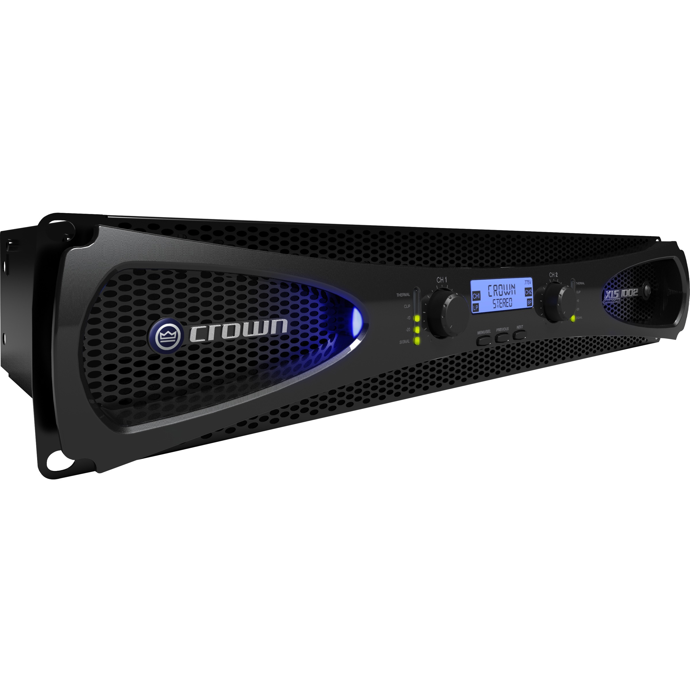 CROWN 2x350W Power Amplifier — right view