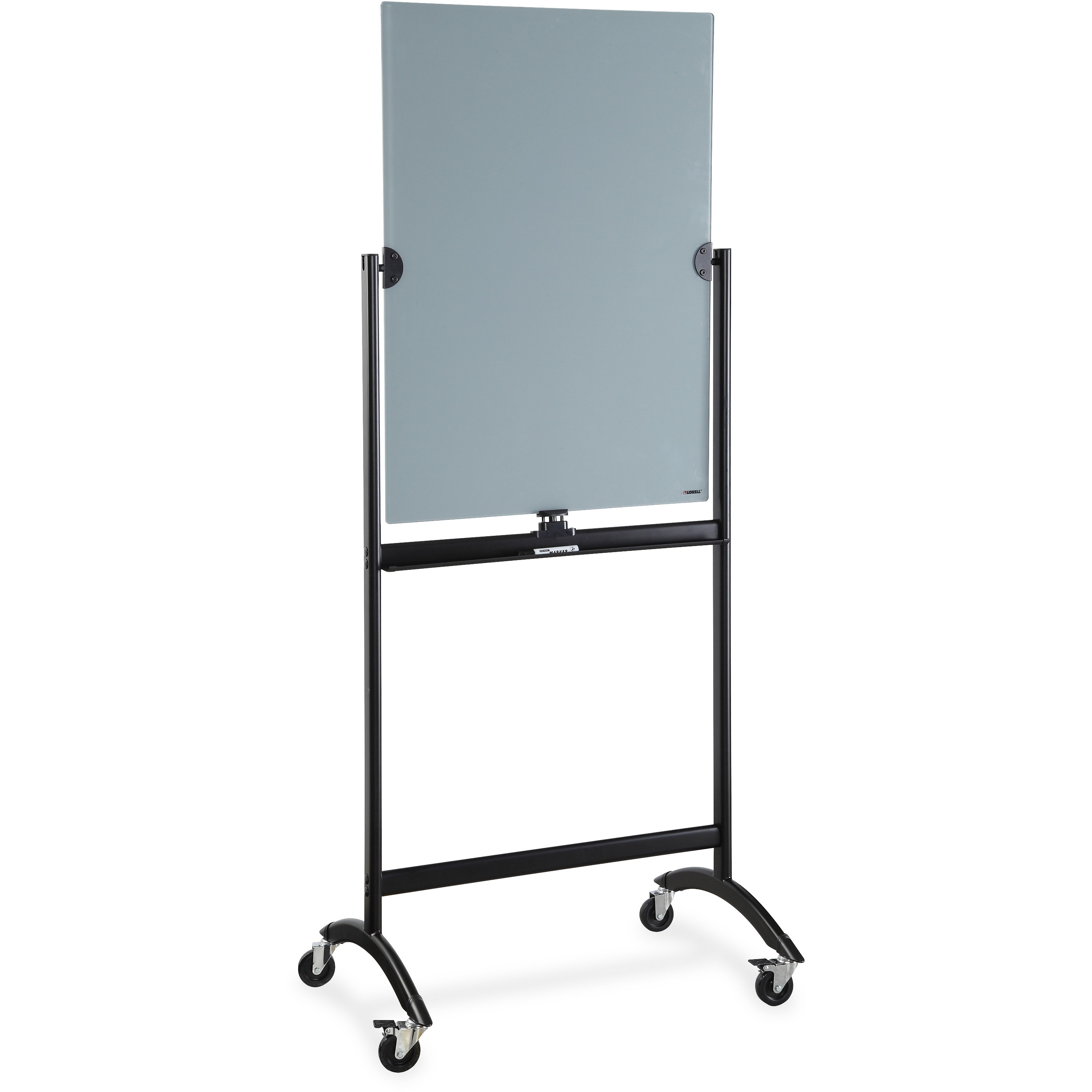Lorell Revolving Glass Board Easel LLR52564