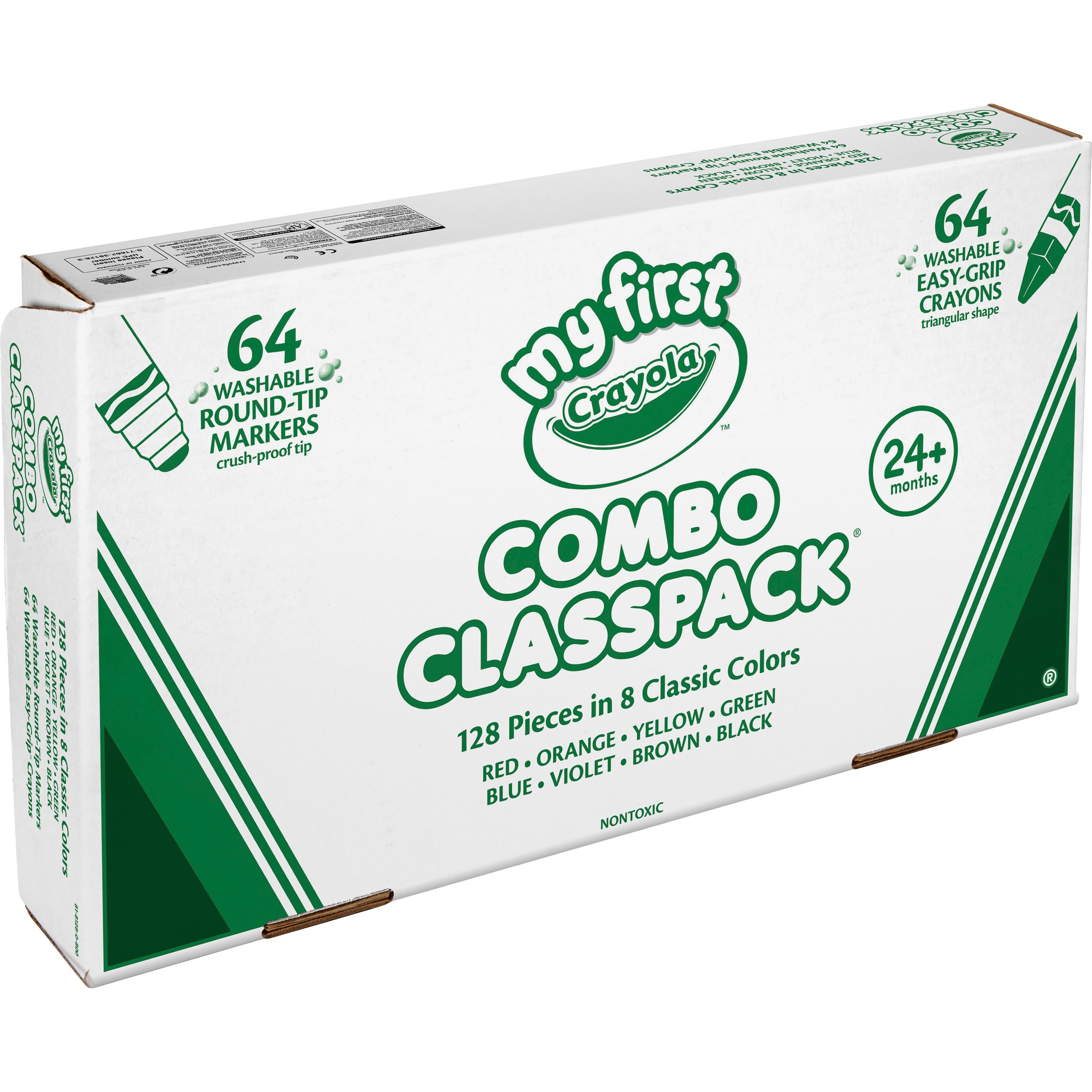 Crayola My First 128-count Combo Classpack --CYO818128