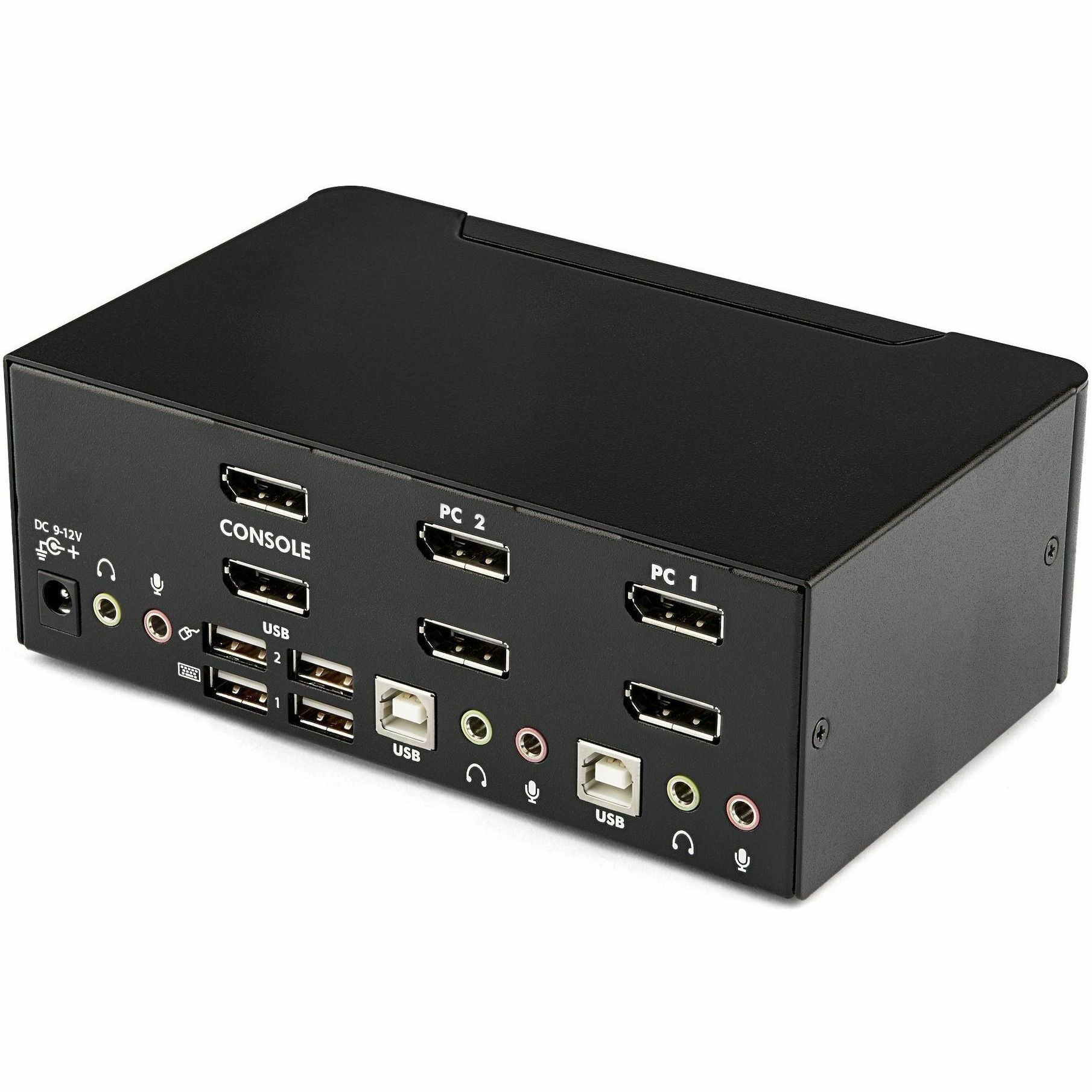 startech 2 port dual monitor hdmi kvm switch