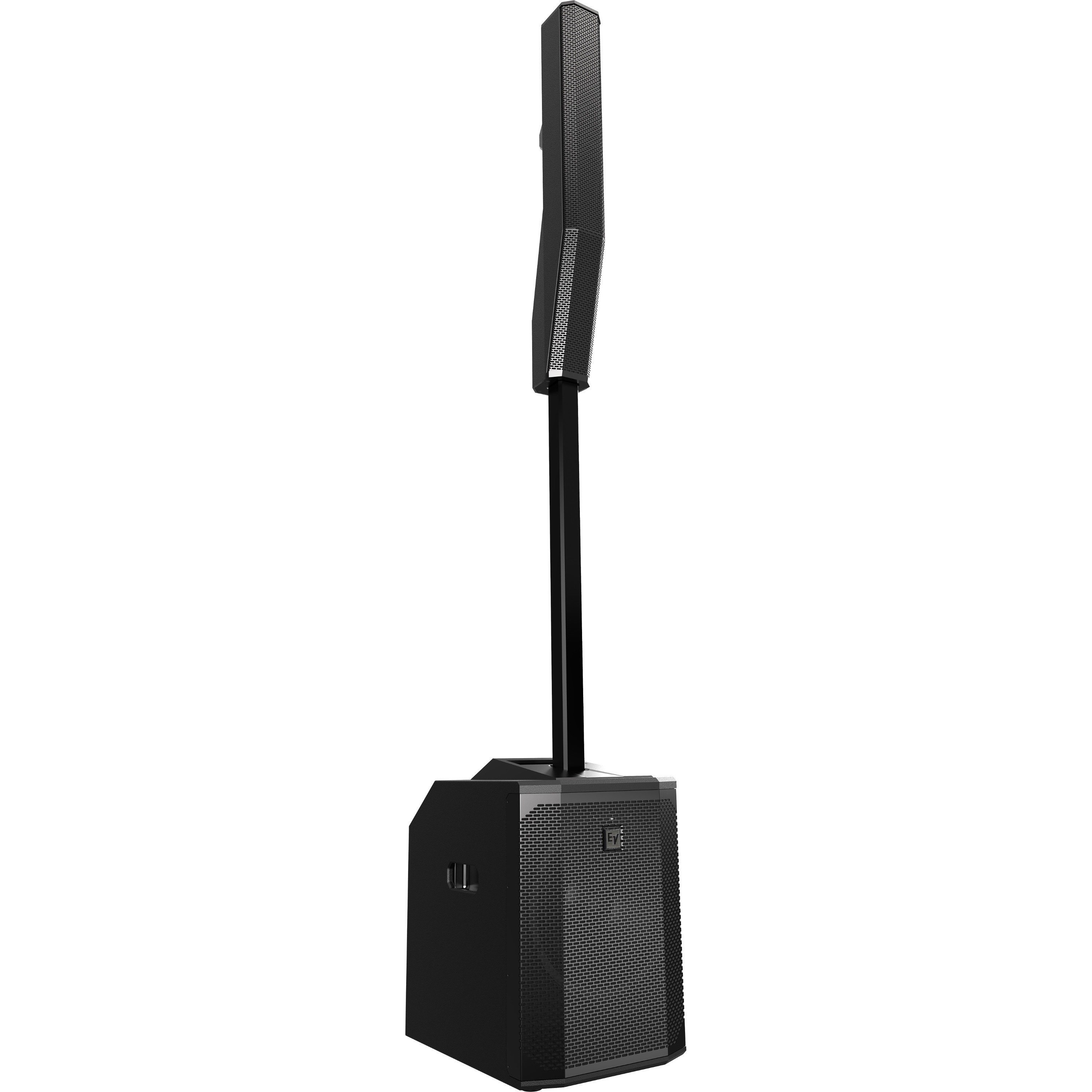 Bosch EVOLVE 50 black column speaker system with 1,000 W output for portable event audio — right view