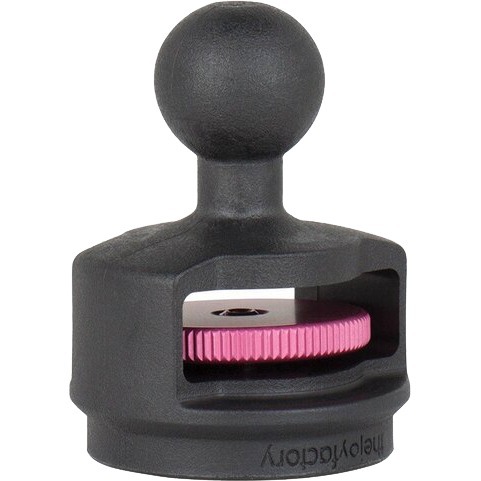 20MM HEAVY DUTY FIBER GLASS BALL JOINT ADAPTER FOR THE MAGCONNECT MOUNT — right view