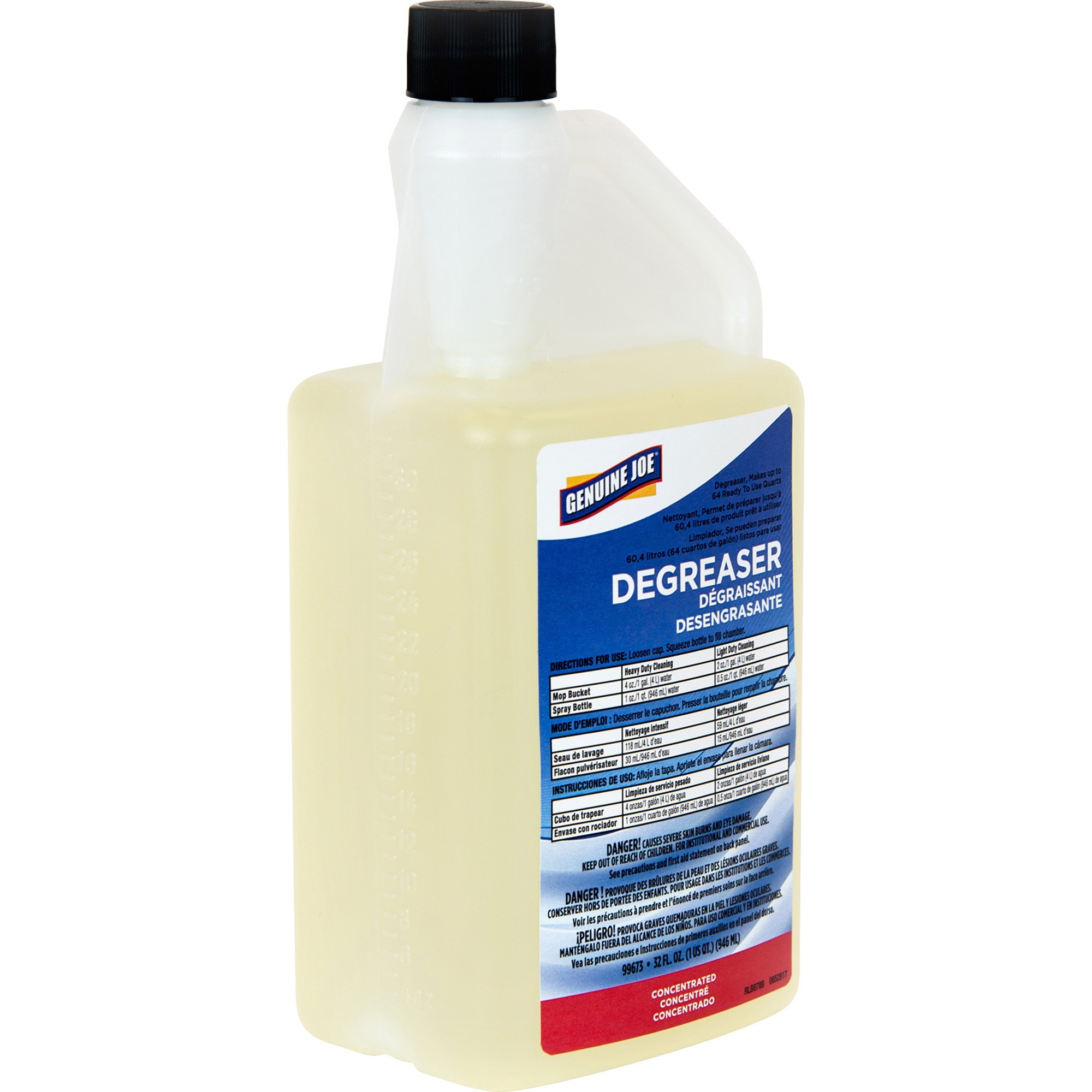 Genuine Joe Degreaser ReadyToUse/Concentrate Liquid 32 fl oz (1