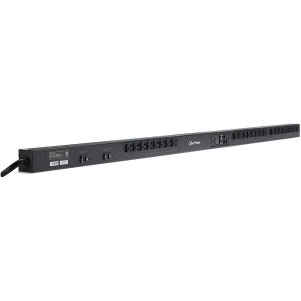 CyberPower 24-Outlet Metered by Outlet PDU 30A 120V (PDU81102)
