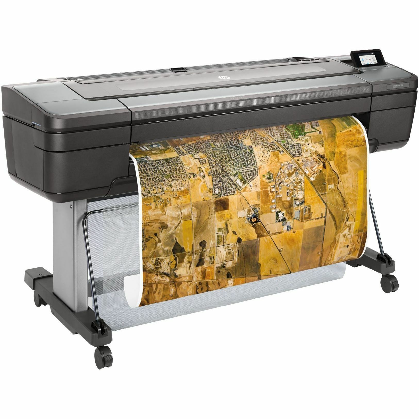 HP DesignJet Z6dr 44-inch PostScript large-format printer for color technical and presentation output — right view