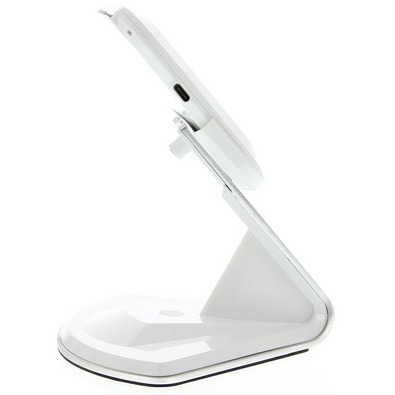 MagTek TDynamo stand with USB-A plug for countertop point-of-sale use — right view