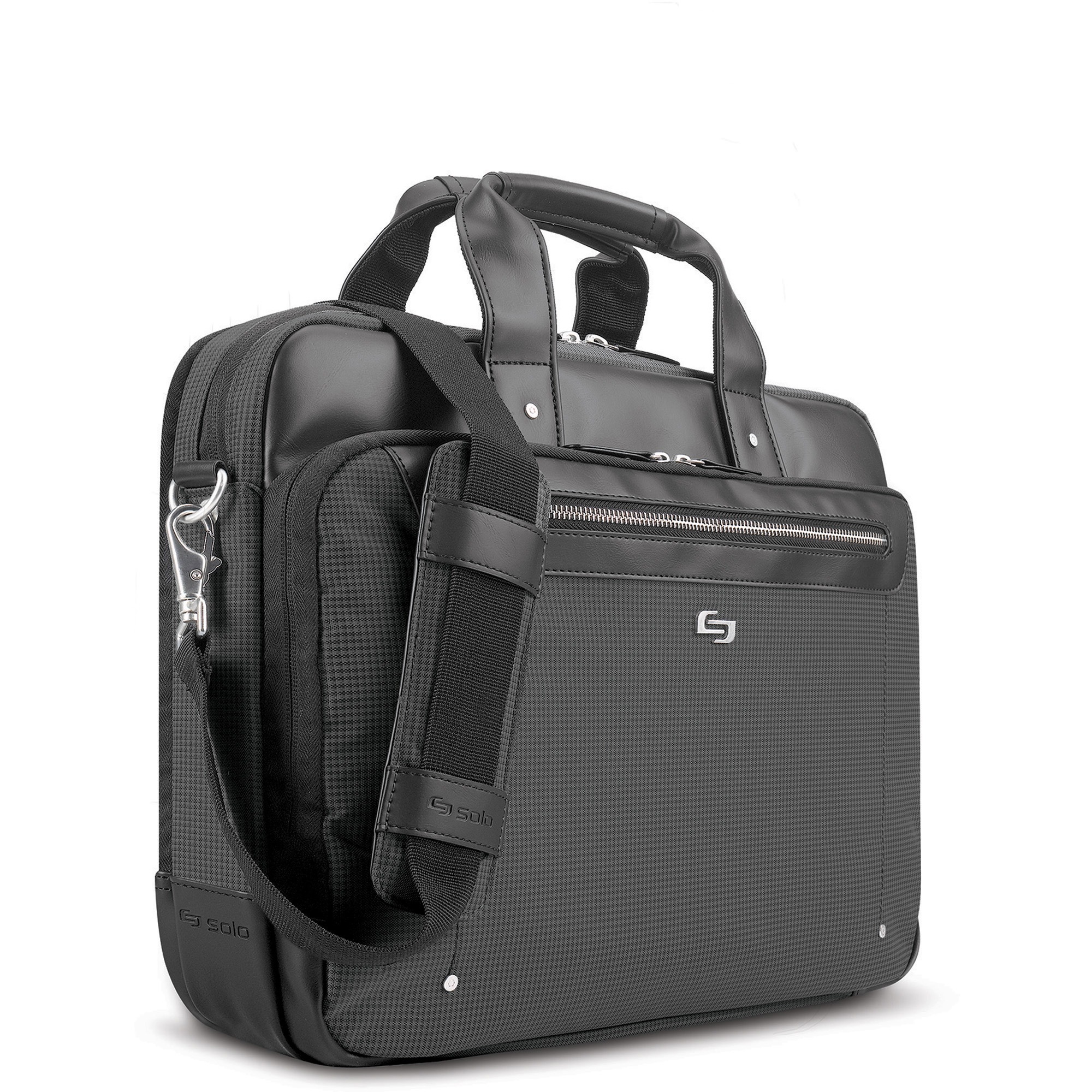 Solo Gramercy Travel/Luggage Case (Briefcase) for 15.6" Notebook Gray