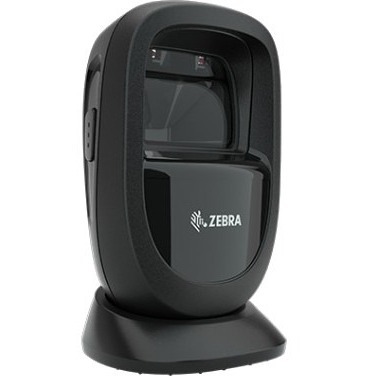 Zebra DS9308-SR black countertop barcode scanner USB kit for point-of-sale checkout — right view