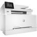 HP LaserJet Pro M283fdw Laser Multifunction Printer - Color - Copier/Fax/Printer/Scanner - 21 ppm Mono/21 ppm Color Print - 600 x 600 dpi Print - Automatic Duplex Print - 1200 dpi Optical Scan - 251 sheets Input - Gigabit Ethernet - Wireless LAN - HP