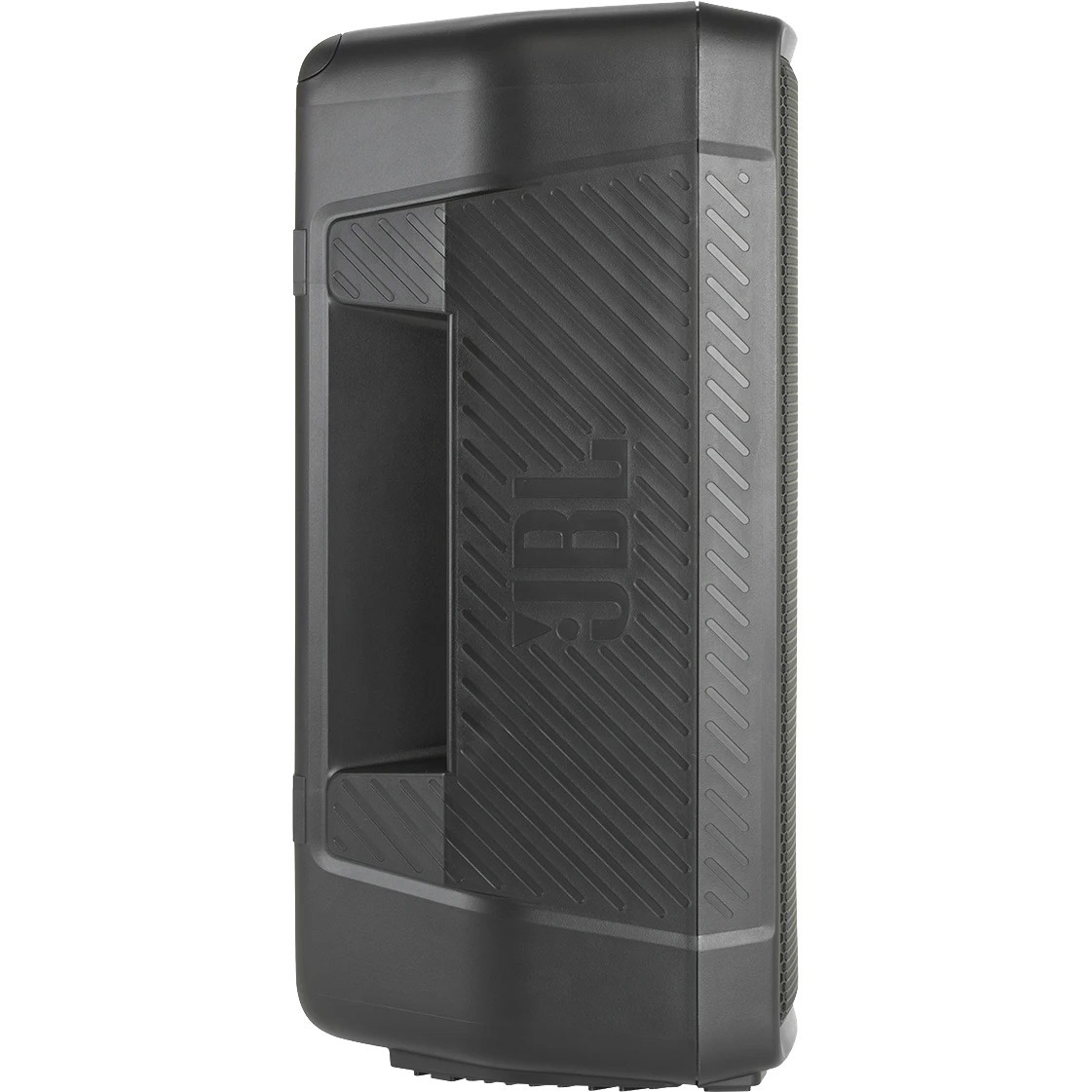 JBL 12-inch powered portable speaker with Bluetooth connectivity — right view