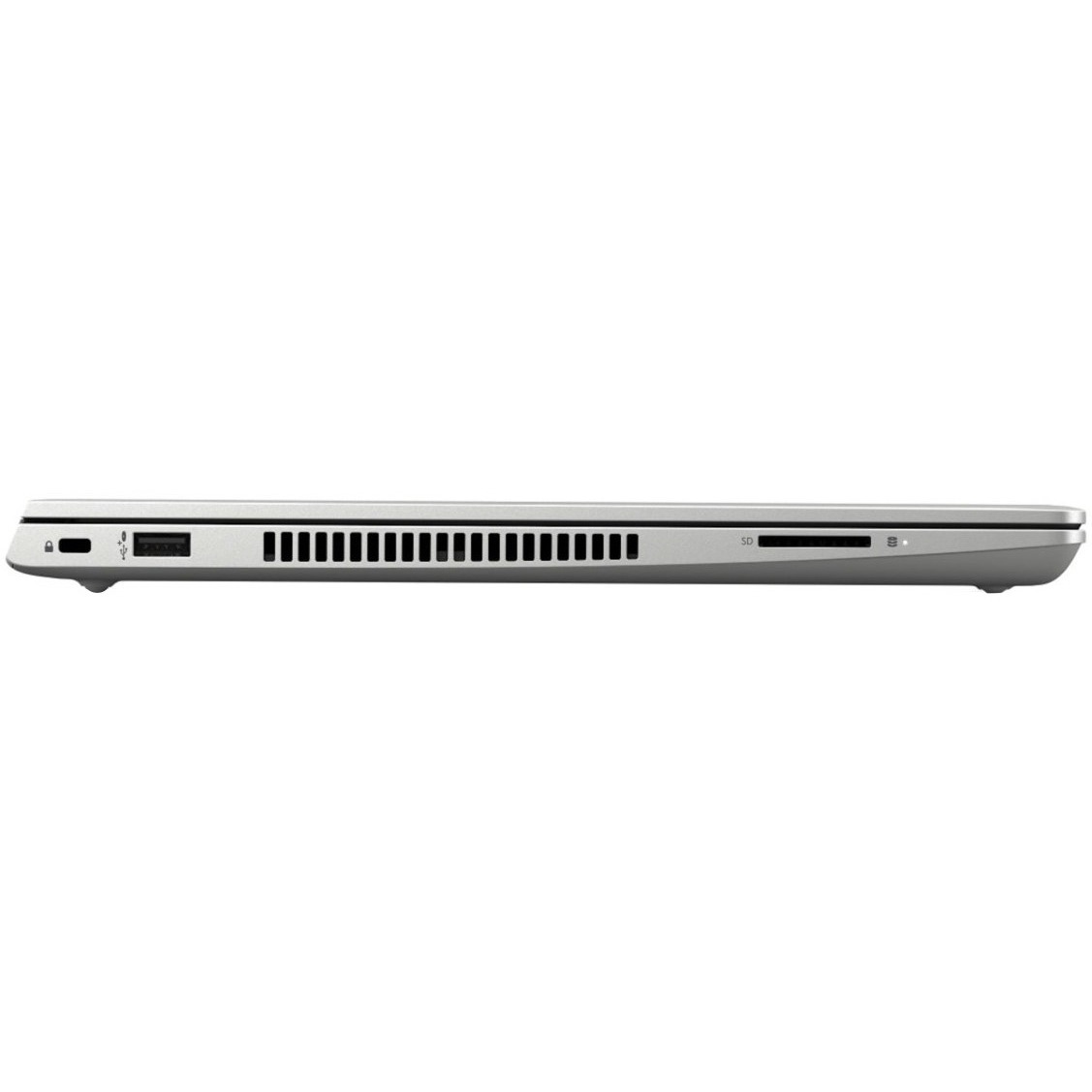 HP mt22 14-inch business laptop with Intel C5205U, 8 GB RAM, 128 GB SSD, and ThinPro — right view