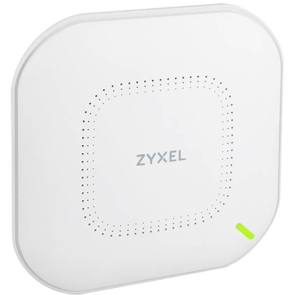 Zyxel NebulaFlex Pro WAX510D WiFi 6 indoor access point with dual-optimized antenna design — right view