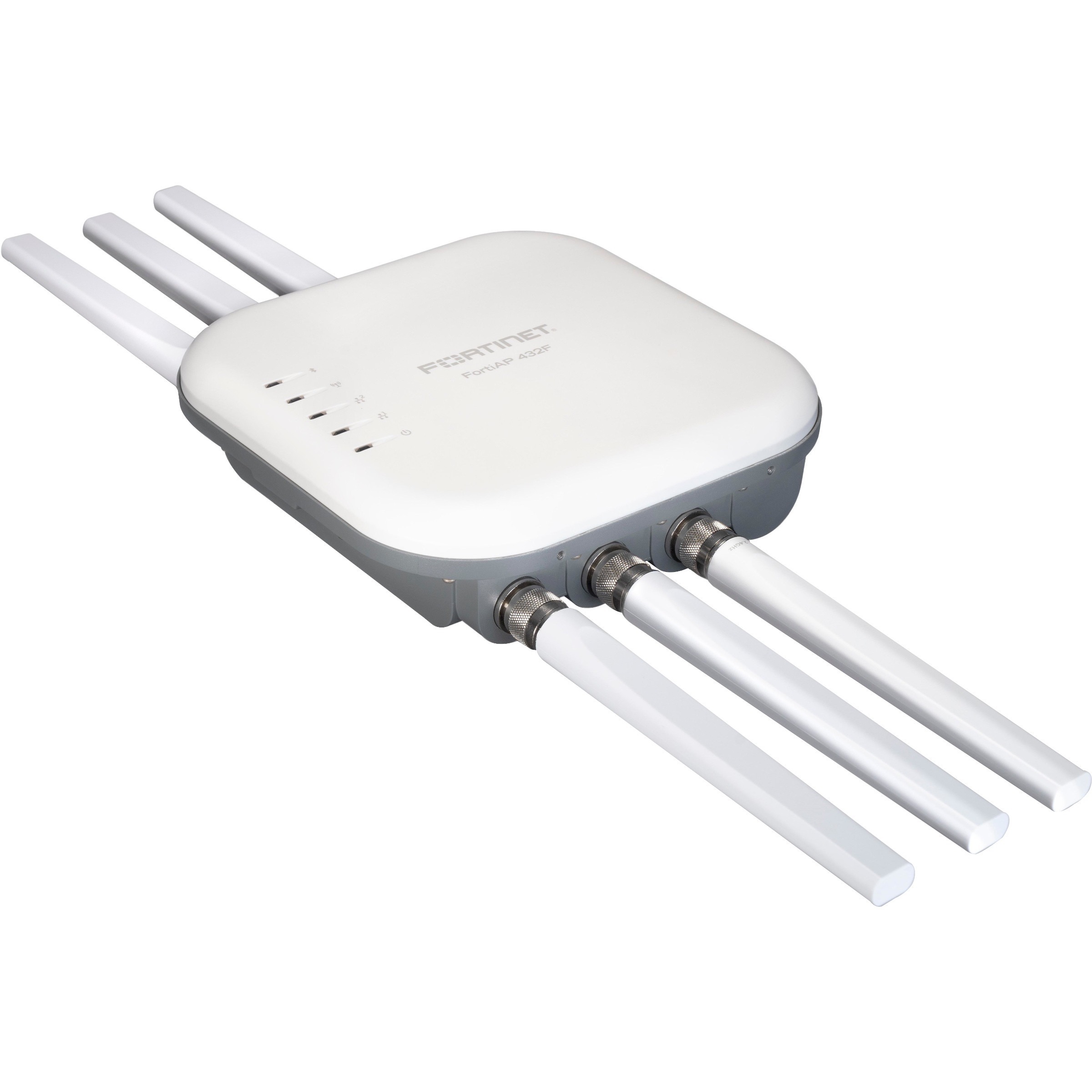 Fortinet FAP-432F-I outdoor tri-radio Wi‑Fi 6 access point with 4x4 radio design — right view