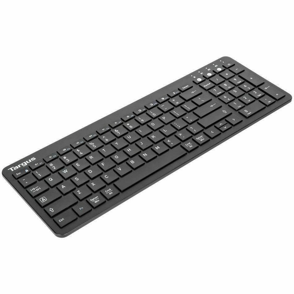 Targus AKB863US - Midsize Multi-Device Wireless Keyboard w/Antimicrobial DefenseGuard (Black)