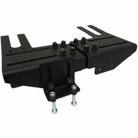 Havis C-HDM-1019 universal mount base for professional equipment installation — right view