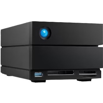 Seagate 40TB desktop RAID array with Thunderbolt 3 and USB 3.1 connectivity — right view