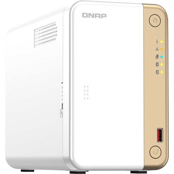 QNAP Turbo NAS TS-262-4G 2-Bay SAN/NAS Storage System