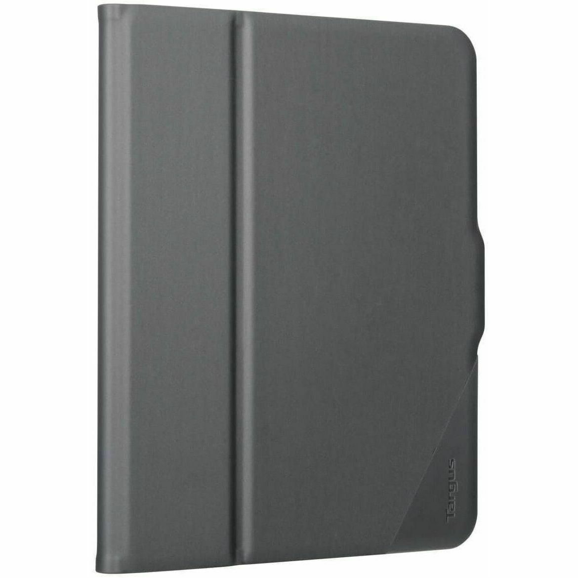 Targus VersaVu Slim Case for iPad 10th Gen in black, slim protective tablet case — right view