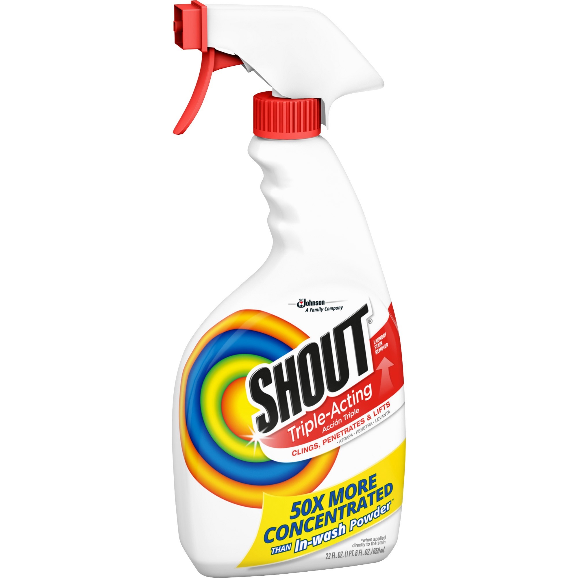 Shout Laundry Stain  Remover,32OZ/EA, 8EA/CT