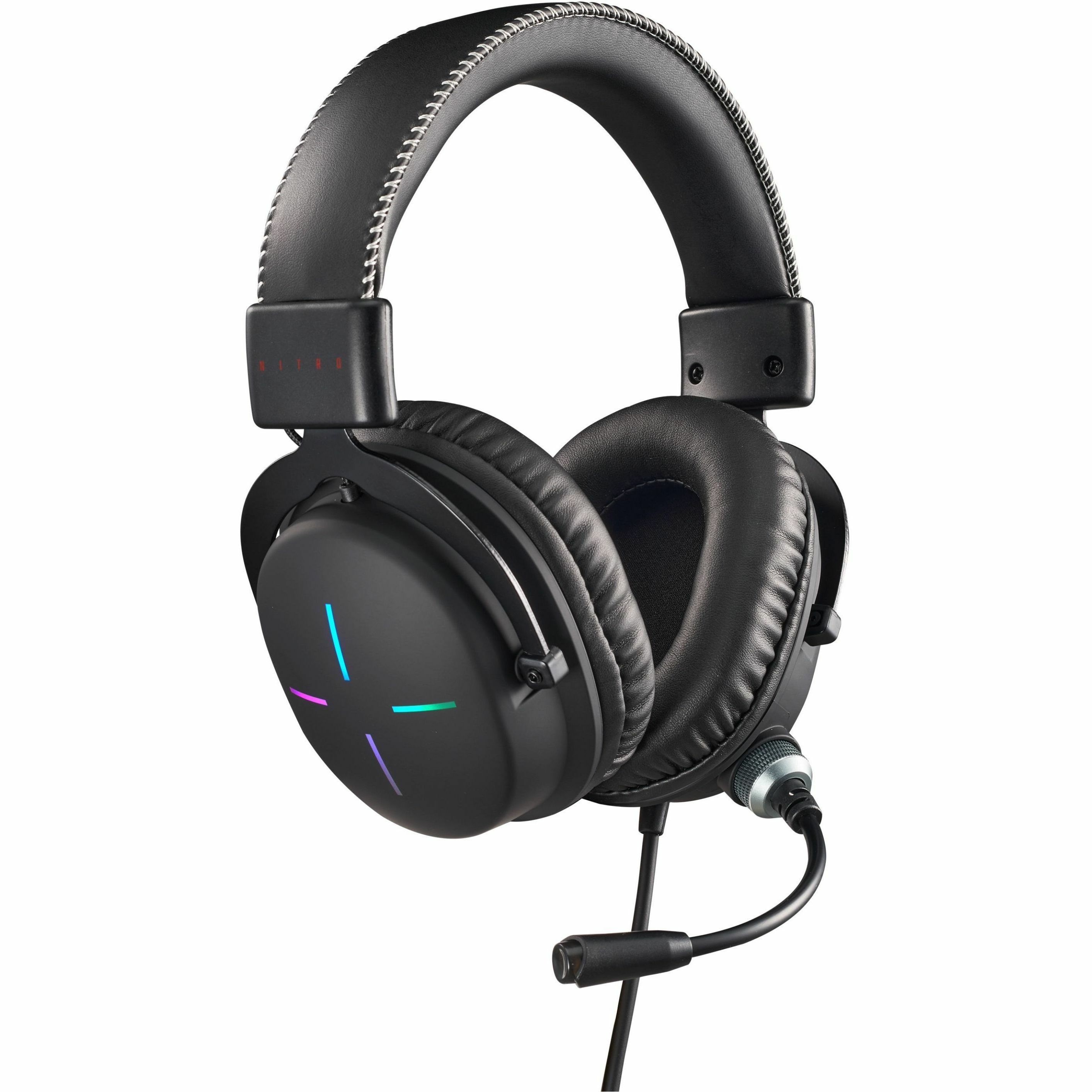 ACER AMERICA - OPTIONS NITRO GEN2 GAMING HEADSET OMNI-DIRECTIONAL MIC RGB LIGHTS — right view