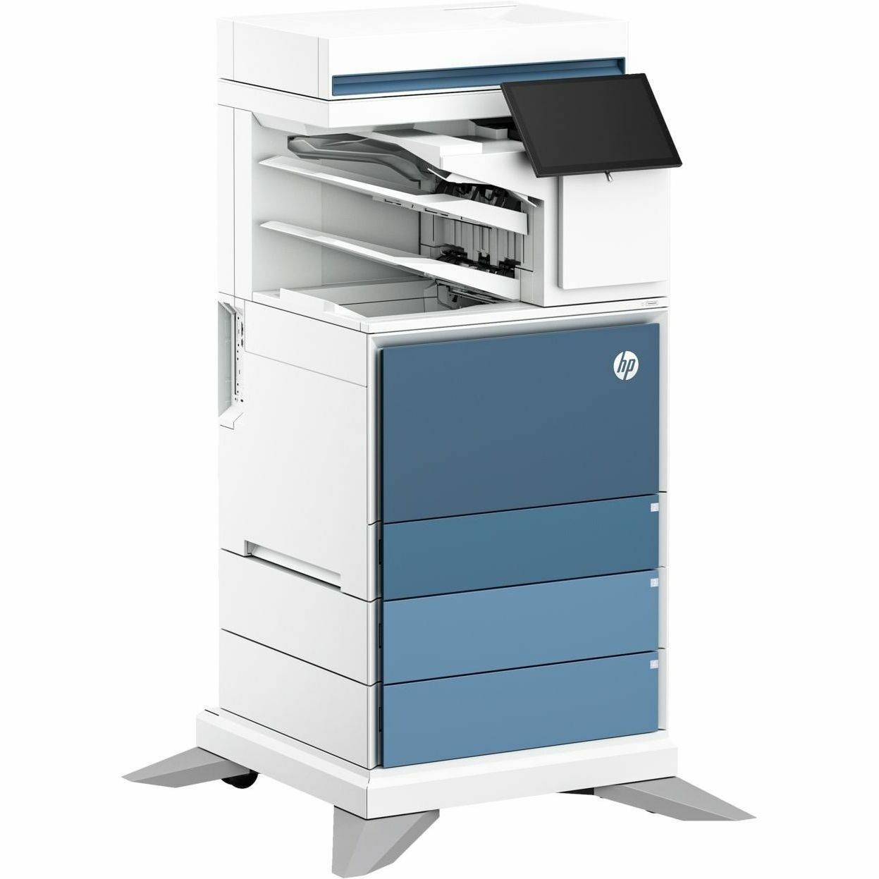 HP PRINTER COLOR MFP FLOW LASERJET ENTERPRISE 6800ZFSW (TAA) — right view