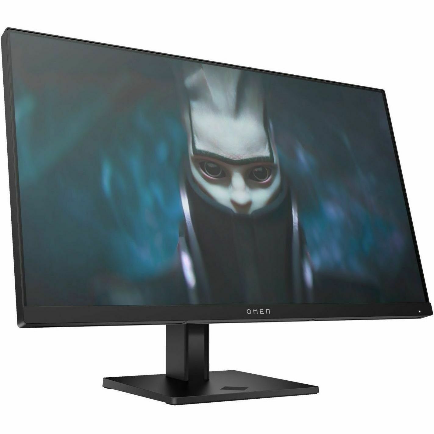 OMEN 24 HP 24-inch FHD 165Hz gaming monitor with IPS panel and slim black design — right view