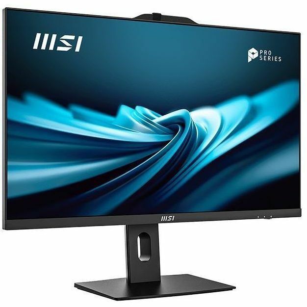 MSI PRO AP272P 27-inch all-in-one desktop with Intel Core i7, black chassis — right view