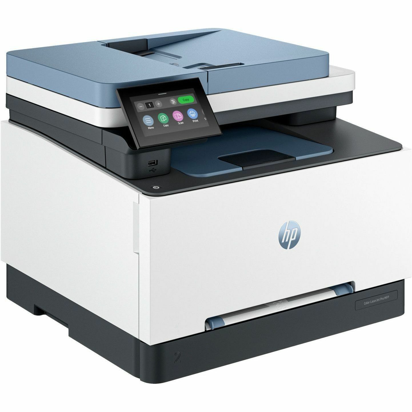 HP Color LaserJet Pro MFP 3301sdw color laser multifunction printer with wireless and duplex printing — right view